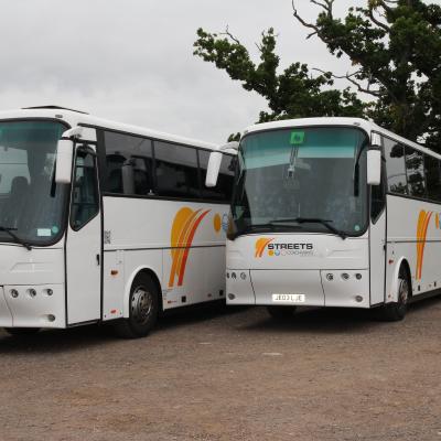 VDL Bova's Parked up